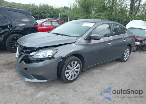 2017 Nissan Sentra S из США, поврежденный, VIN 3N1AB7AP6HY265674